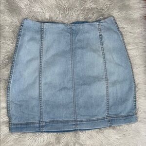Denim Blue Skirt